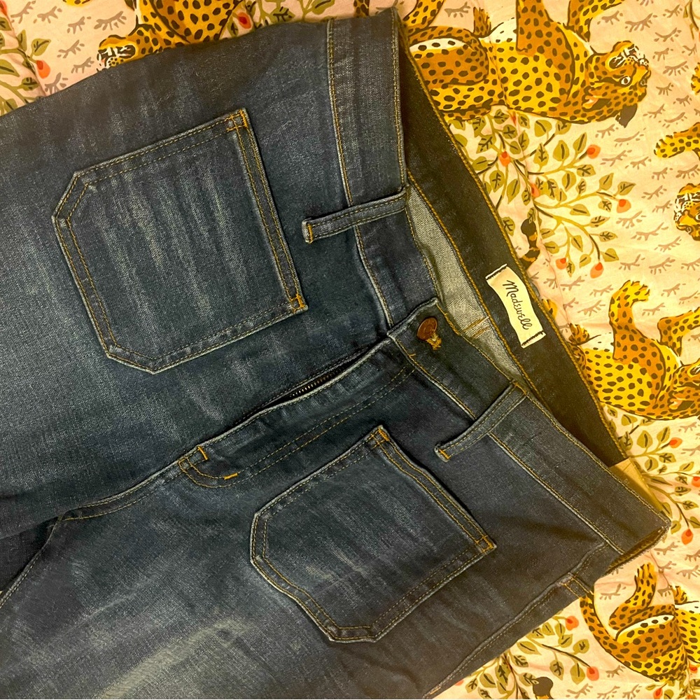 NEW with tags Madewell Cali Demi Boot cropped mid rise jeans 31